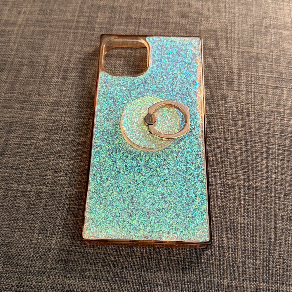 Flaunt Glitter Phone Case with Ring Holder fits iPhone13